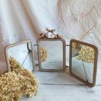 bdowa-ru три поверхность зеркало ангел . ткань цветок. украшение Франция античный 