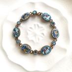 マイクロモザイク　ブレスレット　イタリアヴィンテージ