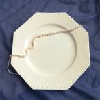 Sarreguemines　サルグミンヌ　オクトゴナル　プレート   フランスアンティーク