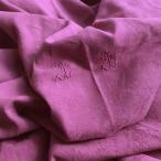 ダマスク織り 大判テーブルクロス 手刺繍モノグラム JJ フランスアンティーク