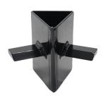 薪割り機 薪割機 27t専用 四分割刃 4分割カッター 刃 カッター ログスプリッター ブラック 横割り 縦割り まきわり マキワリ 薪ストーブ 斧 薪 黒 logs27lknife