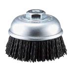 トラスコ中山(TRUSCO) 電動工具用カップブラシ 砥粒入ナイロン線 Φ75 GCB-75GN