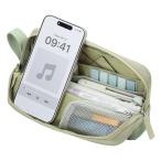 コクヨ ペンケース 筆箱 大容量 ツールペンケース カバコ ハーフポケット アッシュグリーン F-VBF262G