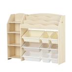 OSJ 絵本棚 おもちゃ収納 絵本ラック