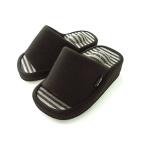 [オクムラ] スリッパ With ダイエット ブラック NWAA7904BK 指で掴んで つま先立ち 幅広 履きやすい