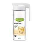 ショッピング麦茶 アスベル 麦茶ポット 冷水ポット 2.1L ドリンク・ビオ2100WL ホワイト 操作簡単操作