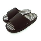 『with』ウィズあなたの足にfitするスリッパを追求しました足のサイズにfitコンフォートスリッパ (L ブラック)