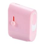 オーディオファン セキュリティスタンプ 個人情報保護スタンプ ローラースタンプ オープナー付き スタンプ 宛名消し 隠す ピンク 製品サイズ 80*59*35mm