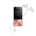 ショッピングウォークマン ソニー(SONY) ウォークマン Sシリーズ 4GB NW-S313 : MP3プレーヤー Bluetooth対応 最大52時間連続再生 イヤホン付属 2017年モデル ライトピンク NW-S313 PI