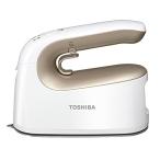 TOSHIBA(東芝) アイロン スチームアイロン コードレス 衣 類スチーマー かけたまま 小型 約 0.71kg 最 大約 12g/ 分 温度調節 3 段階 2Way TAS-X5