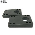 HEAVENトライアングル・ライザーパッド ブラック・8mm−14mmロンスケ用　１台分（２枚セット）