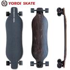 ロンスケ YOROI SKATEBOARD RISING 36PW ヨロイスケートボードライジン 雷神ブラック スノボ サーフィンオフトレ 完成品