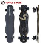  long skateboard YOROI SKATEBOARD FUSING 41LP-WByoroi skateboard water bo-n set manner god fu Gin f- Gin Carving long ske final product 