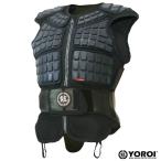 （送料無料）YOROI SR VESTヨロイ　エスアールベストベストタイプ・バックプロテクター（プロテクター　限定　ベスト　スキー　スノボー　鎧　上着　ヨロイ）