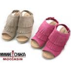 MINNETONKA ミネトンカ アシュリー ウエッジソール フリンジ サンダル ASHLEY SANDAL 71311