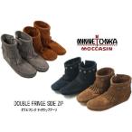 ショッピングMINNETONKA MINNETONKA ミネトンカ ダブルフリンジ サイドジップ ブーツ Double Fringe Side Zip