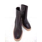 moussy(マウジー) SQUARE TOE BOOTS レディース  S 中古 古着 0224