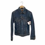 Levis(リーバイス) 70505 ボタン裏点 不均等V BIGE 最終期 トラッカージャケット メンズ 中古 古着 0205