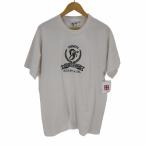 USED古着(ユーズドフルギ) 90S USA製  アメリカテーマパーク刺繍Tシャツ メンズ import 中古 古着 0703