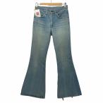 ショッピングリーバイス Levis(リーバイス) 70S 1977年8月 684 0217 ボタン裏8 42TALON ベルボトム 中古 古着 0922