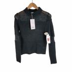 USED古着(ユーズドフルギ) {{sachat}}シアードッキングモヘアニットトップス レディース FR 中古 古着 0436