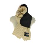RALPH LAUREN(ラルフローレン) カシミヤ混 ウール バイカラー リブニットマフラー メンズ 表 中古 古着 0302