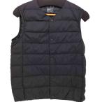 無印良品(ムジルシリョウヒン) ノーカラーベスト 軽量ダウン (帯電防止裏地) メンズ JPN:S 中古 古着 0826