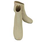 JANE SMITH(je-n Smith ) задний Zip каблук короткие сапоги женский 37 б/у б/у одежда 1043