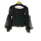 USED б/у одежда ( б/у полный gi) mily bilet объем рукав chu-ru off shoru блуза reti б/у б/у одежда 0206