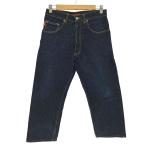 Stussy(ステューシー) 90S USA製 赤タグ インディゴ N.Y.L.T.L.A. パッチ ボタ 中古 古着 0945