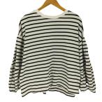 soulberry(ソウルベリー) O.W.Nたっぷり袖のボーダーカットソー レディース JPN:XL 中古 古着 0747