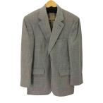 BROOKS BROTHERS(ブルックスブラザーズ) ヘリンボーン柄 シルクウール2Bテーラードジャケ 中古 古着 0425