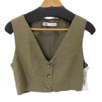 ZARA(ザラ) ショート丈 ベスト レディース import:M 中古 古着 0307