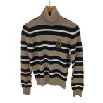 ショッピングドルチェ＆ガッバーナ DOLCE&GABBANA(ドルチェアンドガッバーナ) ワンポイントワッペン ボーダータートルネック  中古 古着 0731