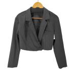 ZARA(ザラ) クロップド1Bテーラードジャケット レディース import:M 中古 古着 0951