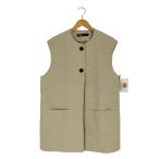 ショッピングzara ZARA(ザラ) CHALECO LARGO SOFT VEST ソフト ロングべスト レディース imp 中古 古着 0906