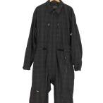 Stussy(ステューシー) AUTHENTIC GEAR チェック柄 オーバーオール ジャンプスーツ メ 中古 古着 1004