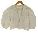 ZARA(ザラ) レースブラウス レディース JPN:M 中古 古着 0827