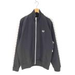 FRED PERRY(フレッドペリー) ロゴ刺繍 トラックジャケット メンズ JPN:L 中古 古着 1102