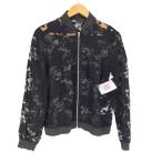 ZARA(ザラ) レース総柄 ジップアップブルゾン レディース JPN:M 中古 古着 0428