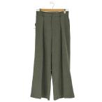 ZARA(ザラ) ポリレーヨン ヘリンボーン ワイドスラックス レディース S 中古 古着 1004