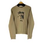 Stussy(ステューシー) フロントプリンクルーネックスウェット メンズ import：M  中古 古着 0305