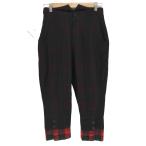 BLACK COMME des GARCONS(ブラックコムデギャルソン) 10AW チェックウールジョッ 中古 古着 0544