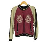 USED古着(ユーズドフルギ) pic up 両面刺繍メッシュスカジャン メンズ  M 中古 古着 0647