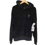 USED古着(ユーズドフルギ) {{LOCAL AUTHORITY}} USA製 ベロア刺繍プルオーバーパ 中古 古着 0307