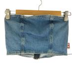 ZARA( Zara ) Denim tube top женский import:XS б/у б/у одежда 0608