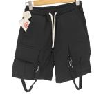 MASSNOUN(マスノウン) ドローコード ストラップ カーゴ ショーツ パンツ メンズ JPN:M 中古 古着 0341