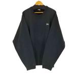 Stussy(ステューシー) 90S OLD 白タグ ワンポイント刺繍クルーネックスウェット メンズ 表記 中古 古着 0524