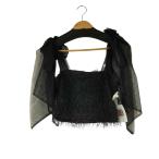 USED б/у одежда ( б/у полный gi) VIOLETTAsia- лента бахрома tube top женский FREE б/у б/у одежда 0325