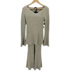 USED古着(ユーズドフルギ) {{Glam Lips}}デザインネック Knit セットアップ レディー 中古 古着 0350